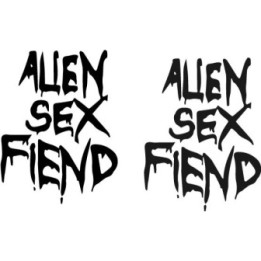 Alien Sex Fiend Stickers – Gothic Rock Decals (2-Pack)
