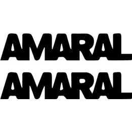 Amaral Stickers – Spanish Rock Band Decals (2-Pack)