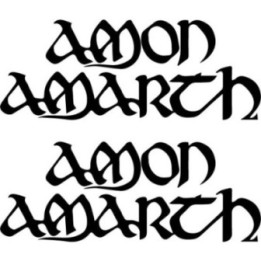 Amon Amarth Stickers – Viking Metal Decals (2-Pack)