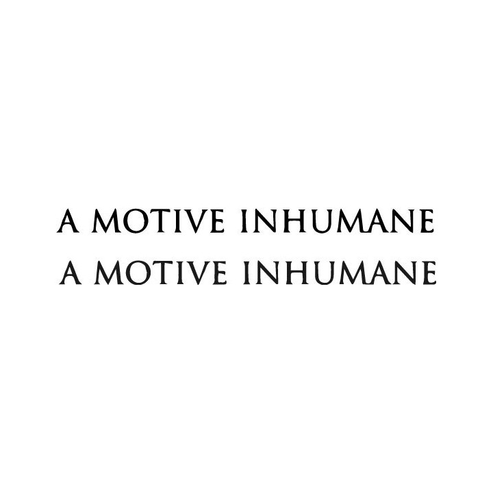A Motive Inhumane Stickers – Band Decals (2-Pack)