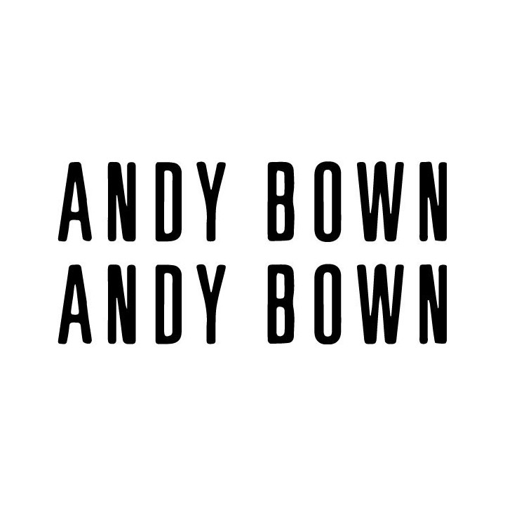 Andy Bown Stickers – Status Quo Classic Rock Decals (2-Pack)