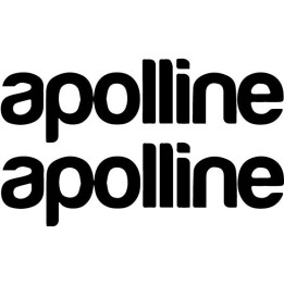 Apolline Stickers – Rock Band Music Decals (2-Pack)