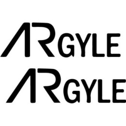 Argyle Band Stickers – Alternative Rock Decals (2-Pack)