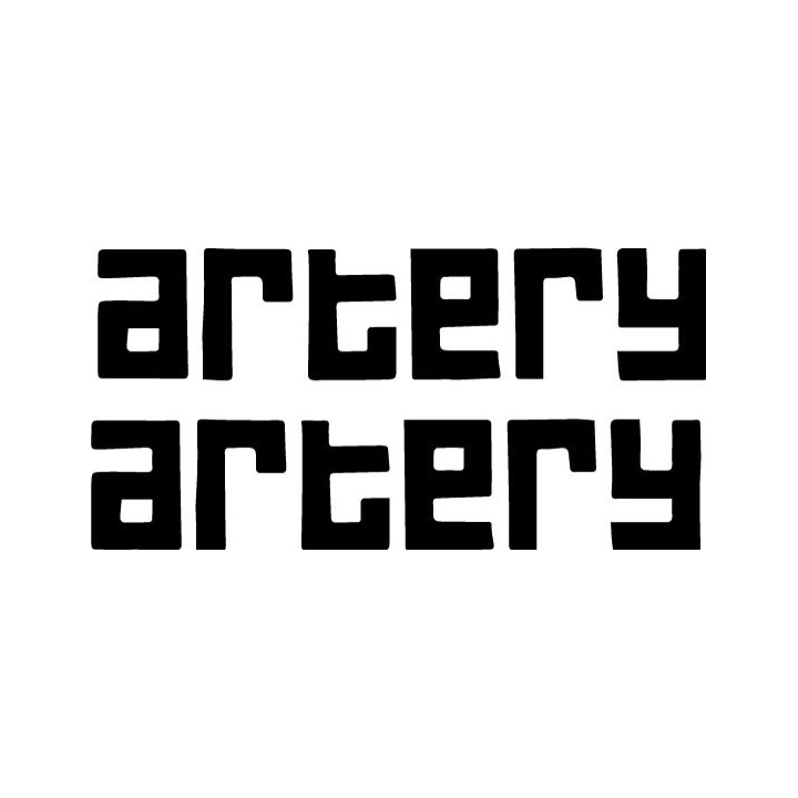 Artery Stickers – Post-Punk Rock Band Decals (2-Pack)