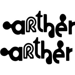 Arther Band Stickers – Indie Rock Decals (2-Pack)