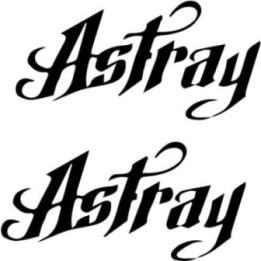 Astray Band Stickers – Rock Music Decals (2-Pack)