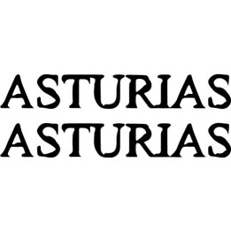 Asturias Stickers – Prog Rock Band Decals (2-Pack)