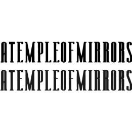 A Temple of Mirrors Stickers – Band Logo Decals (2-Pack)