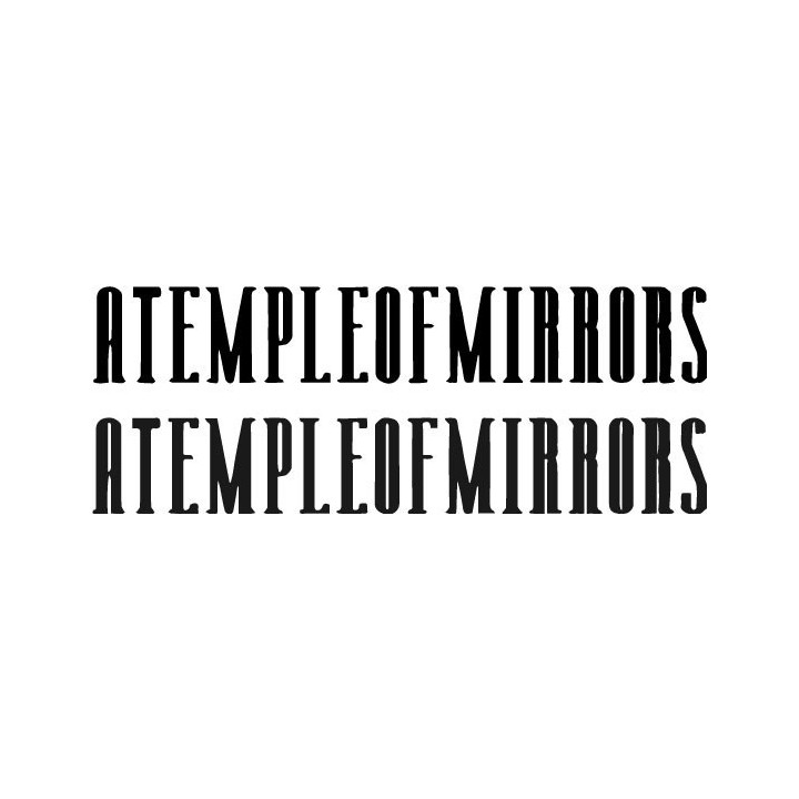 A Temple of Mirrors Stickers – Band Logo Decals (2-Pack)