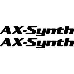 Roland AX-Synth Stickers – Keytar Synth Decals (2-Pack)