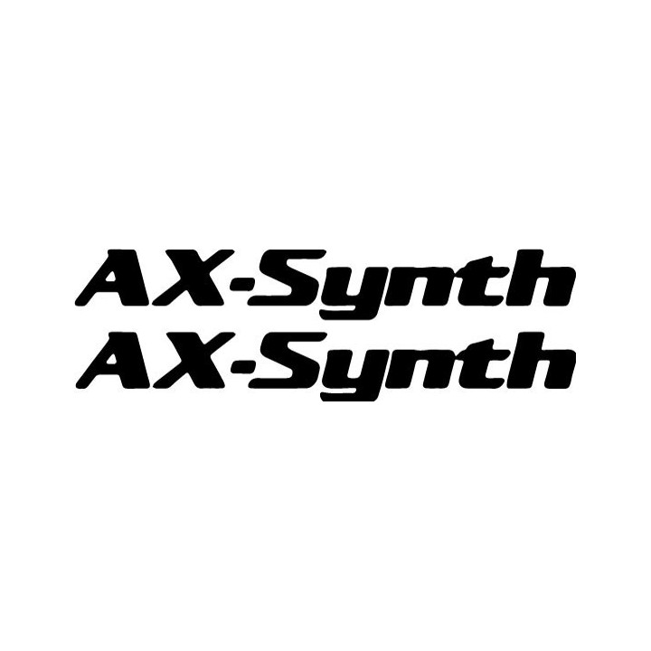 Roland AX-Synth Stickers – Keytar Synth Decals (2-Pack)