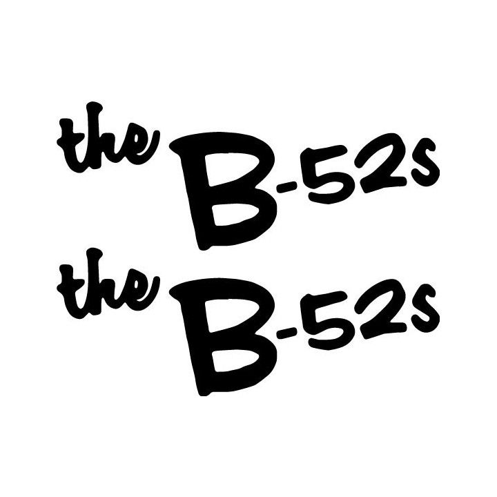 The B-52s Stickers – Rock Lobster Love Shack Decals (2-Pack)