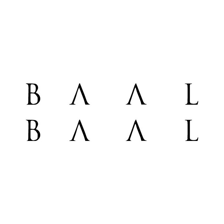 Baal Band Stickers – Black Metal Decals (2-Pack)