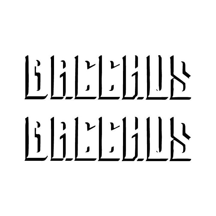 Bacchus Band Stickers – Rock Music Decals (2-Pack)