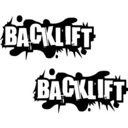 Backlift Stickers – Japanese Melodic Punk Decals (2-Pack)