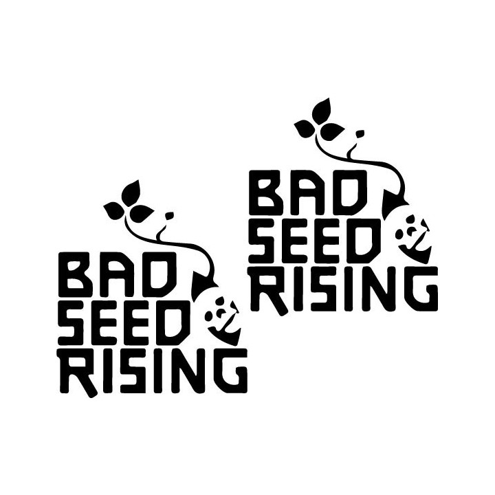 Bad Seed Rising Stickers – Rock Band Decals (2-Pack)