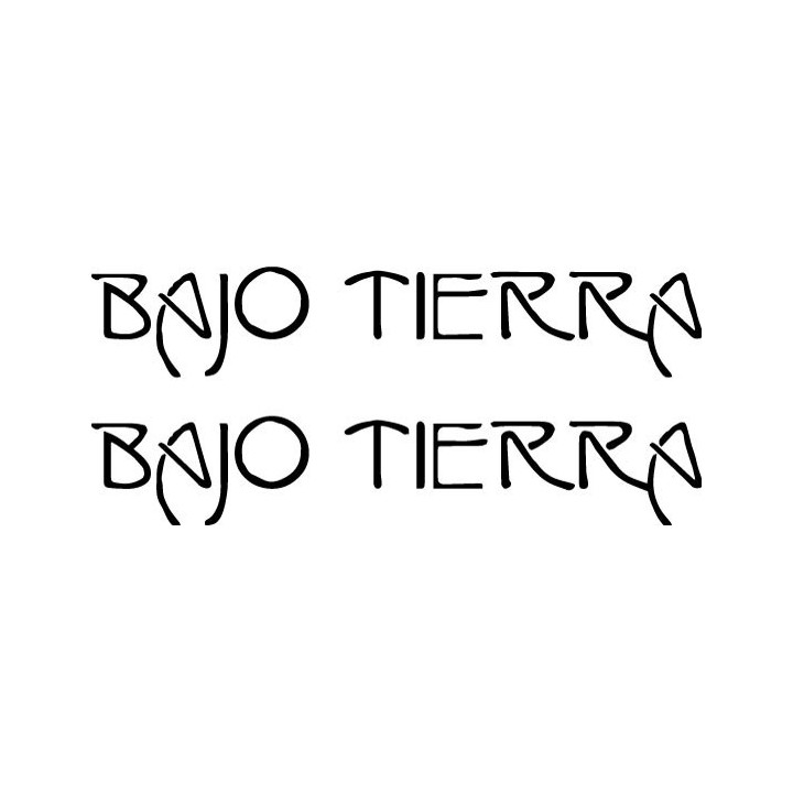 Bajo Tierra Stickers – Colombian Rock Decals (2-Pack)