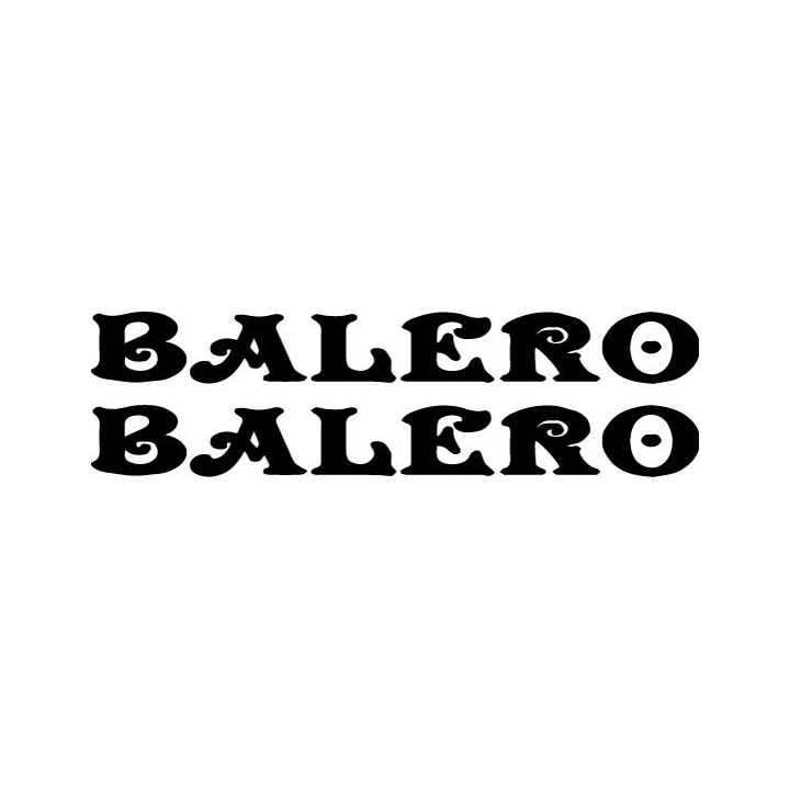 Balero Band Stickers – Rock Music Decals (2-Pack)