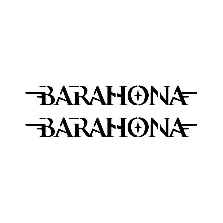 Barahona Stickers – Latin Rock Band Decals (2-Pack)