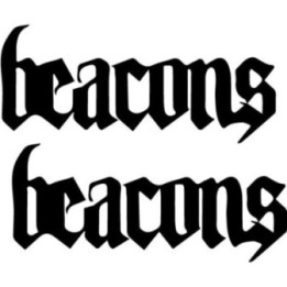 Beacons Band Stickers – Metalcore Decals (2-Pack)