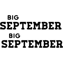 Big September Band Stickers – Irish Indie Rock (2-Pack)
