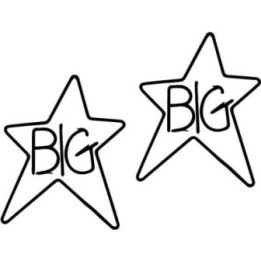 Big Star Stickers – #1 Record Power Pop Decals (2-Pack)