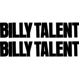 Billy Talent Stickers – Punk Rock Band Decals (2-Pack)