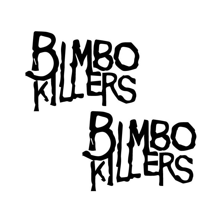 Bimbo Killers Stickers – Horror Punk Decals (2-Pack)