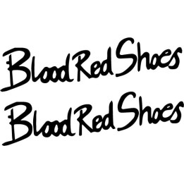Blood Red Shoes Stickers – Band Decals (2-Pack)