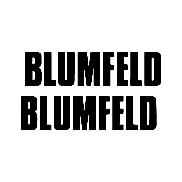 Blumfeld Stickers – German Indie Rock Decals (2-Pack)