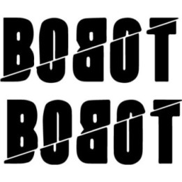 Bobot Stickers – Hardcore Punk Band Decals (2-Pack)