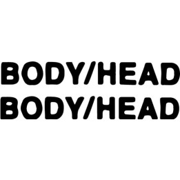 Body/Head Stickers – Noise Rock Music Decals (2-Pack)