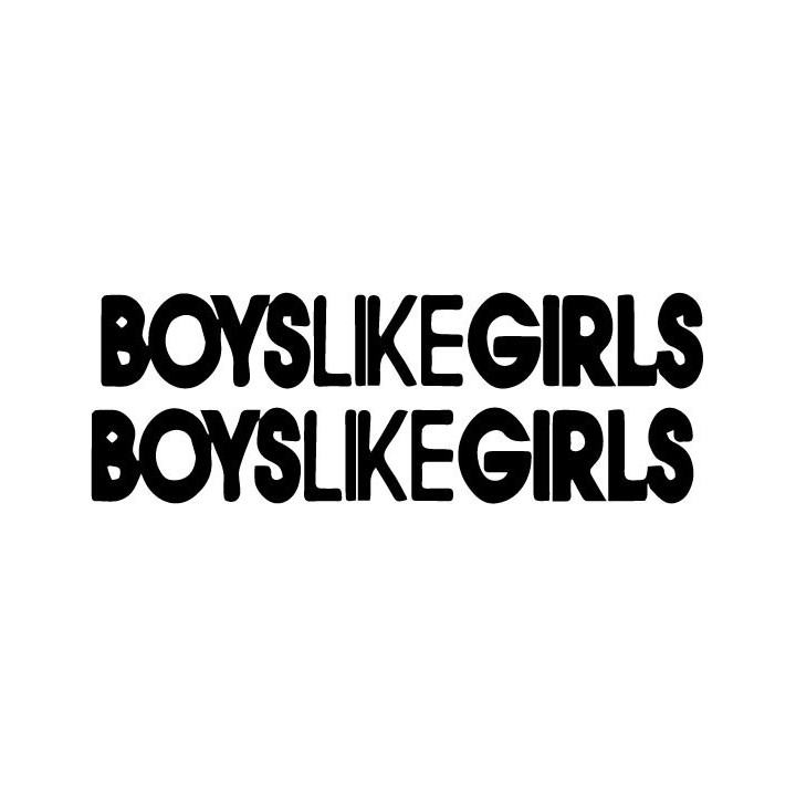 Boys Like Girls Stickers – Music Decals (2-Pack)
