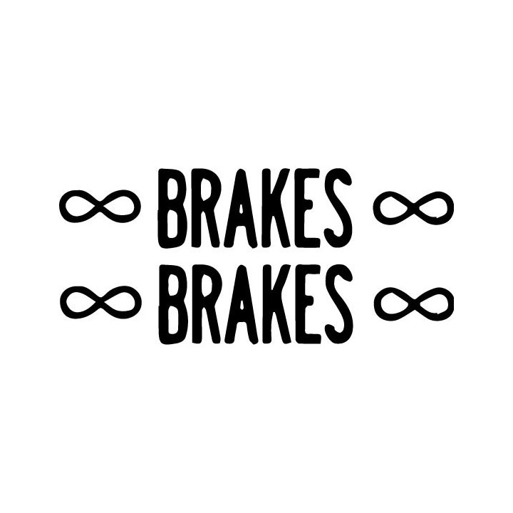 Brakes Band Stickers – Alternative Rock Decals (2-Pack)