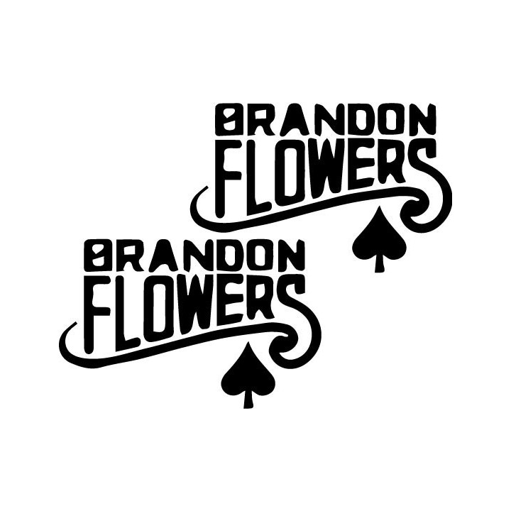 Brandon Flowers Stickers – The Killers Solo Decals (2-Pack)