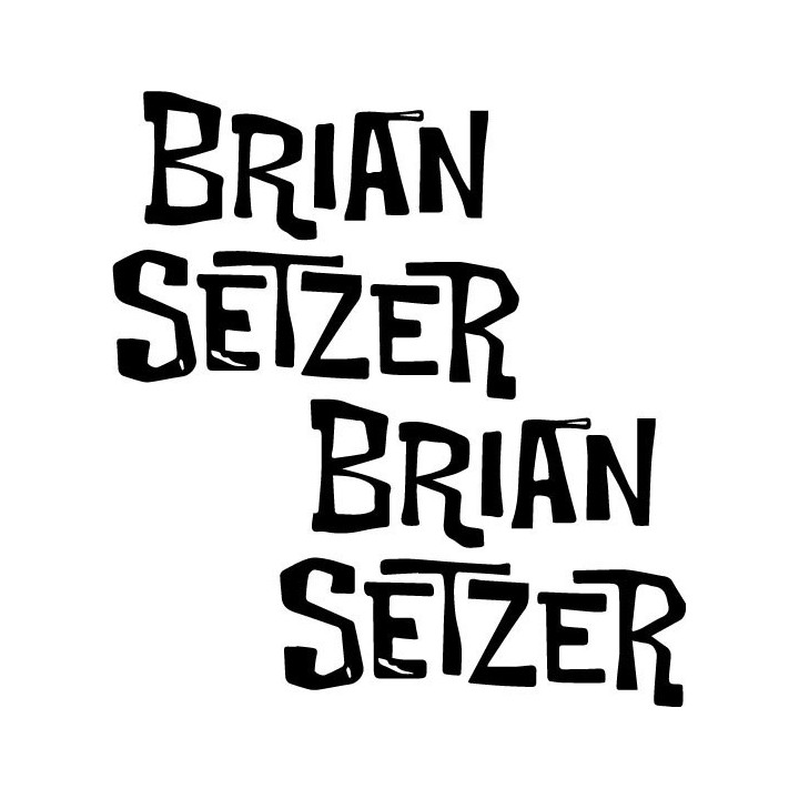 Brian Setzer Stickers – Stray Cats Rockabilly Decals (2-Pack)