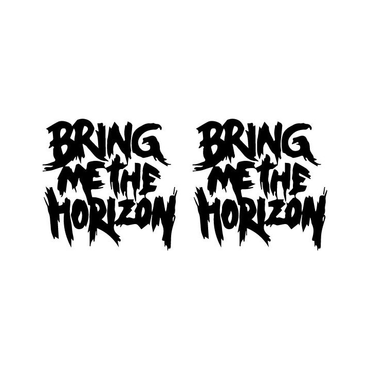 Bring Me The Horizon Stickers – BMTH Decals (2-Pack)