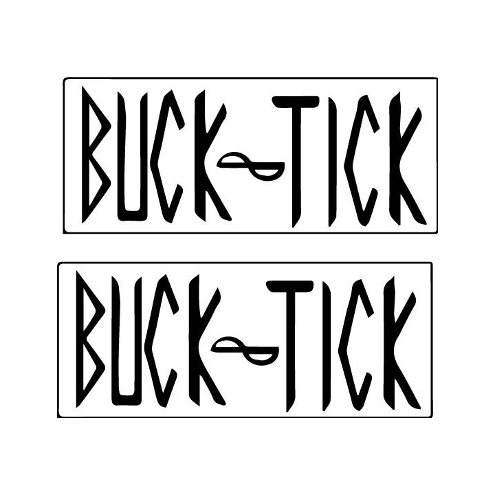 Buck-Tick Stickers – J-Rock Visual Kei Decals (2-Pack)