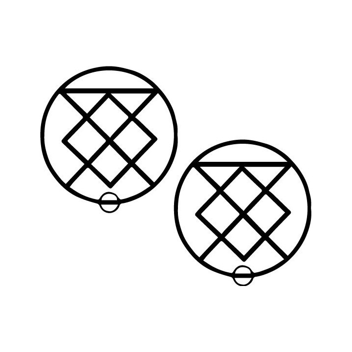 Bury Tomorrow Stickers – B-Rune Symbol Decals (2-Pack)