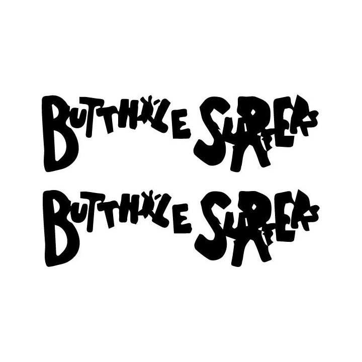 Butthole Surfers Stickers – Punk Rock Decals (2-Pack)