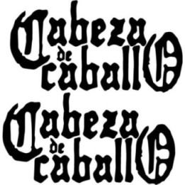 Cabeza de Caballo Stickers – Spanish Rock Decals (2-Pack)