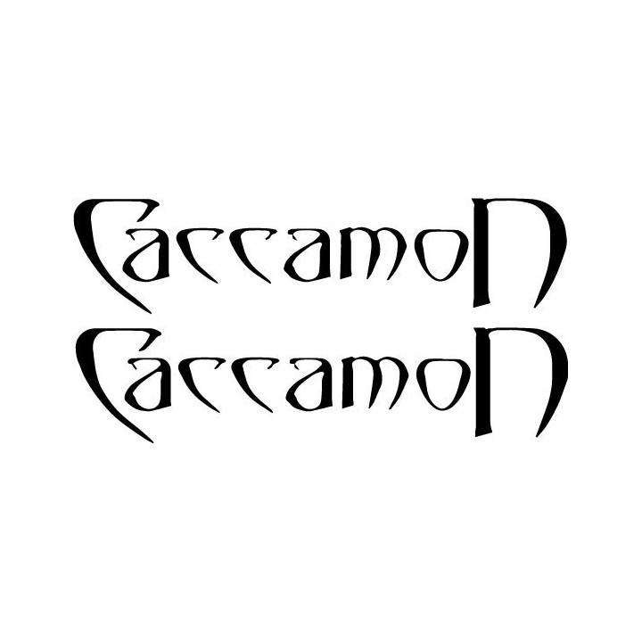 Caccamon Band Stickers – Metal Music Decals (2-Pack)