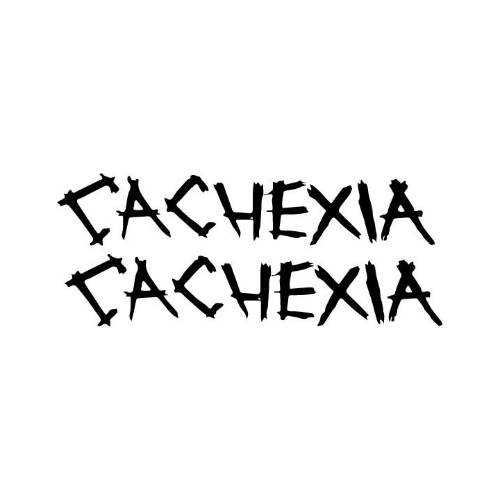 Cachexia Stickers – Death Metal Band Decals (2-Pack)