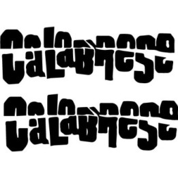 Calabrese Stickers – Horror Punk Band Decals (2-Pack)