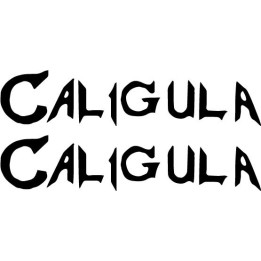 Caligula Band Stickers – Extreme Metal Decals (2-Pack)