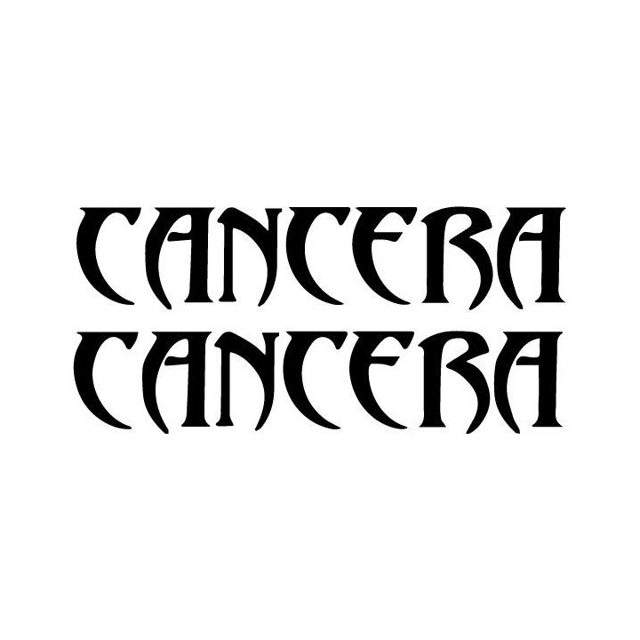 Cancer Band Stickers – Death Metal Decals (2-Pack)