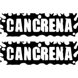 Cancrena Stickers – Thrash Metal Band Decals (2-Pack)