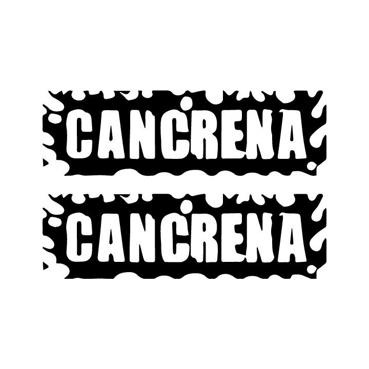 Cancrena Stickers – Thrash Metal Band Decals (2-Pack)