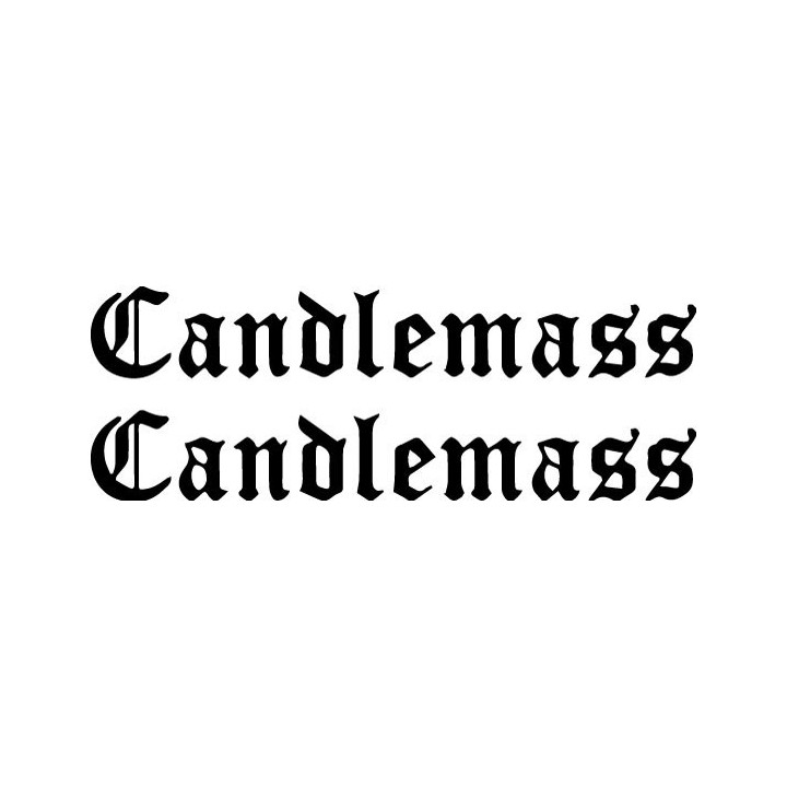 Candlemass Stickers – Doom Metal Band Decals (2-Pack)