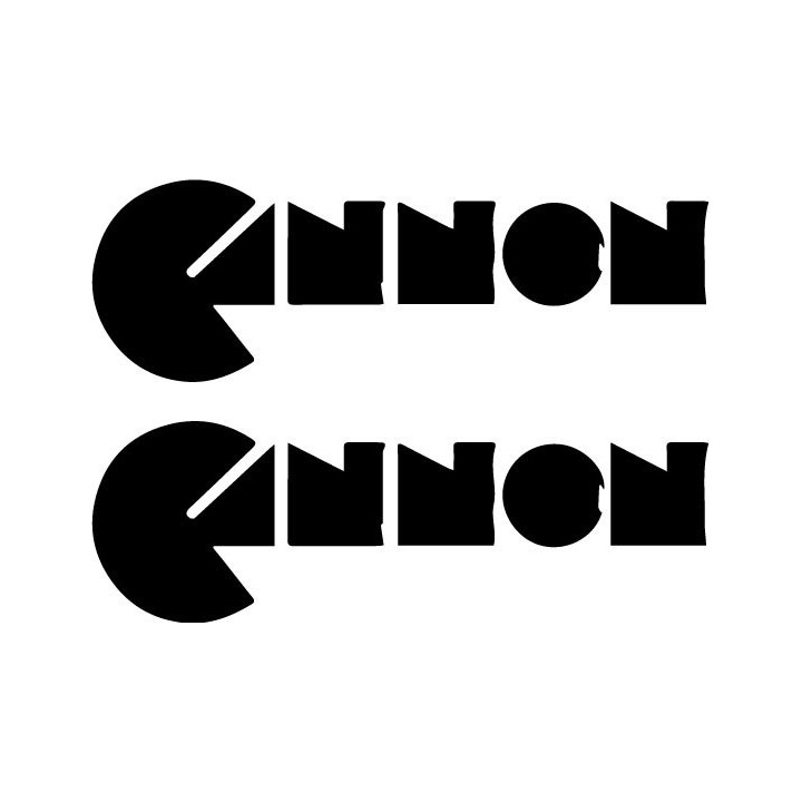 Cannon Band Stickers – Heavy Metal Decals (2-Pack)